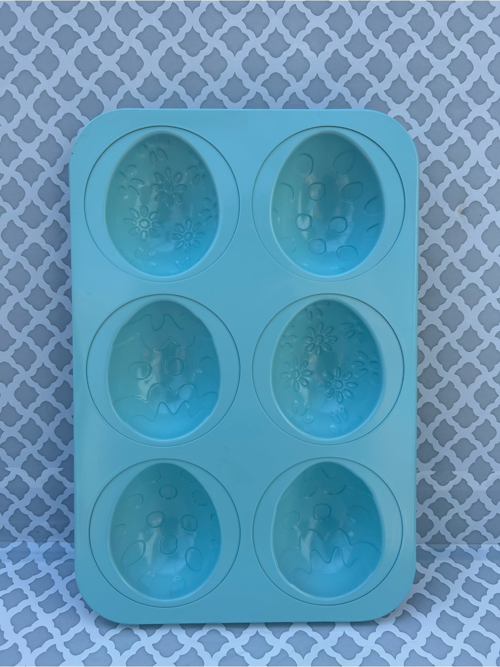 Easter Egg Baking Mold - Light Aqua